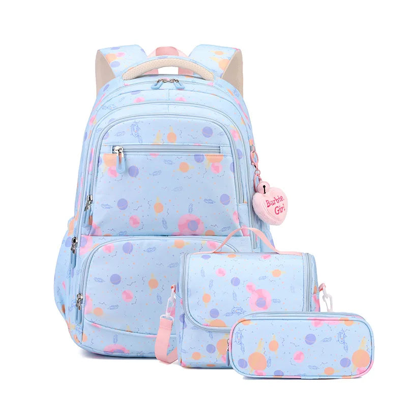 Child Girl Backpacks Primary Junior High School Bags for Girls Children Kids Bookbag Backpack 2025 Back to School Girl Schoolbag