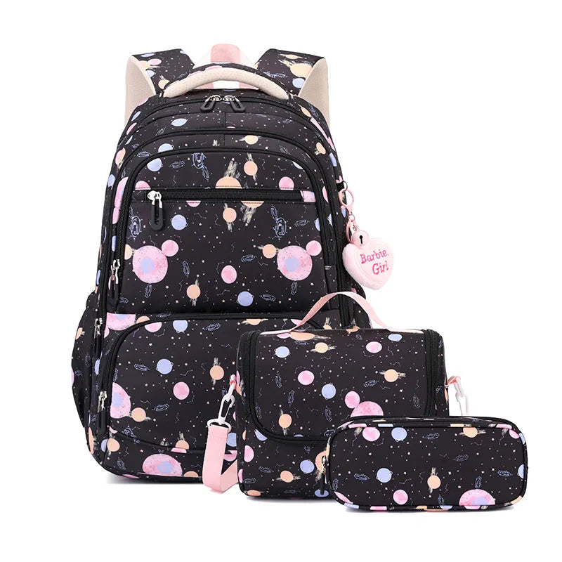 Child Girl Backpacks Primary Junior High School Bags for Girls Children Kids Bookbag Backpack 2025 Back to School Girl Schoolbag