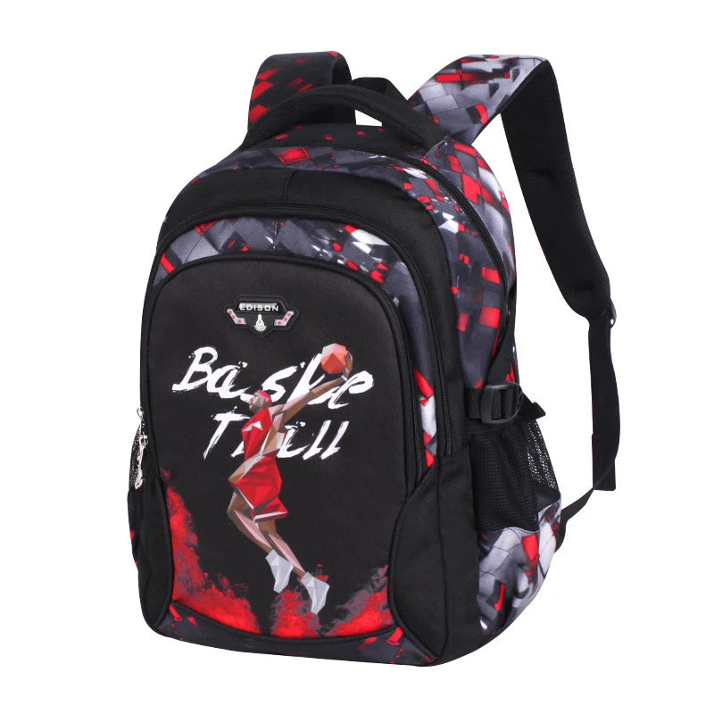 Top Quality Orthopedic Boys School Bags Football Pattern Backpacks Children Kids Satchels Boys Shoulder School Bag Kids Packsack