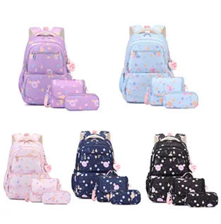 Child Girl Backpacks Primary Junior High School Bags for Girls Children Kids Bookbag Backpack 2025 Back to School Girl Schoolbag