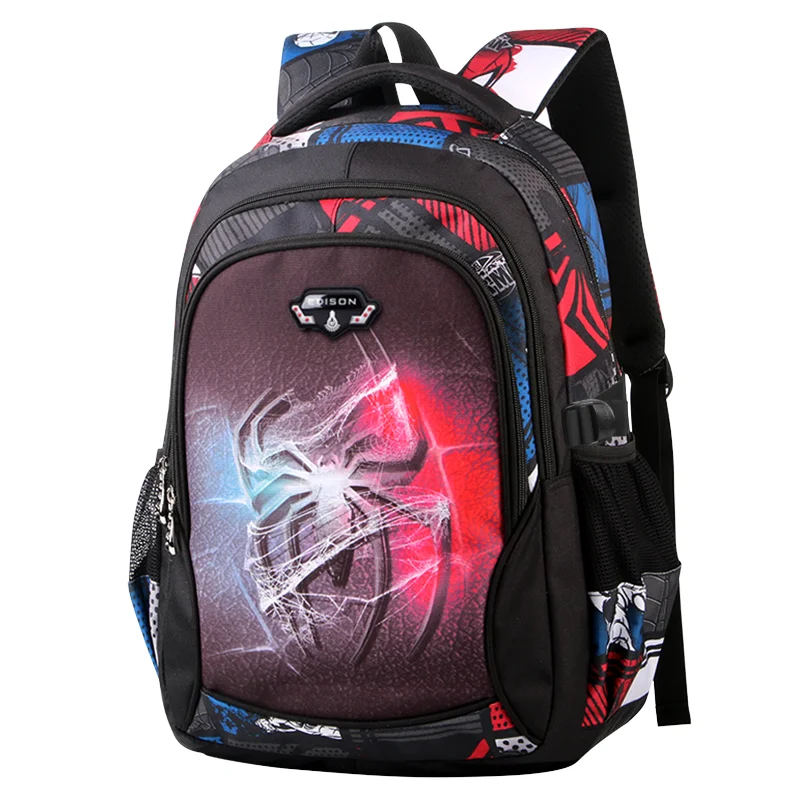 Top Quality Orthopedic Boys School Bags Football Pattern Backpacks Children Kids Satchels Boys Shoulder School Bag Kids Packsack