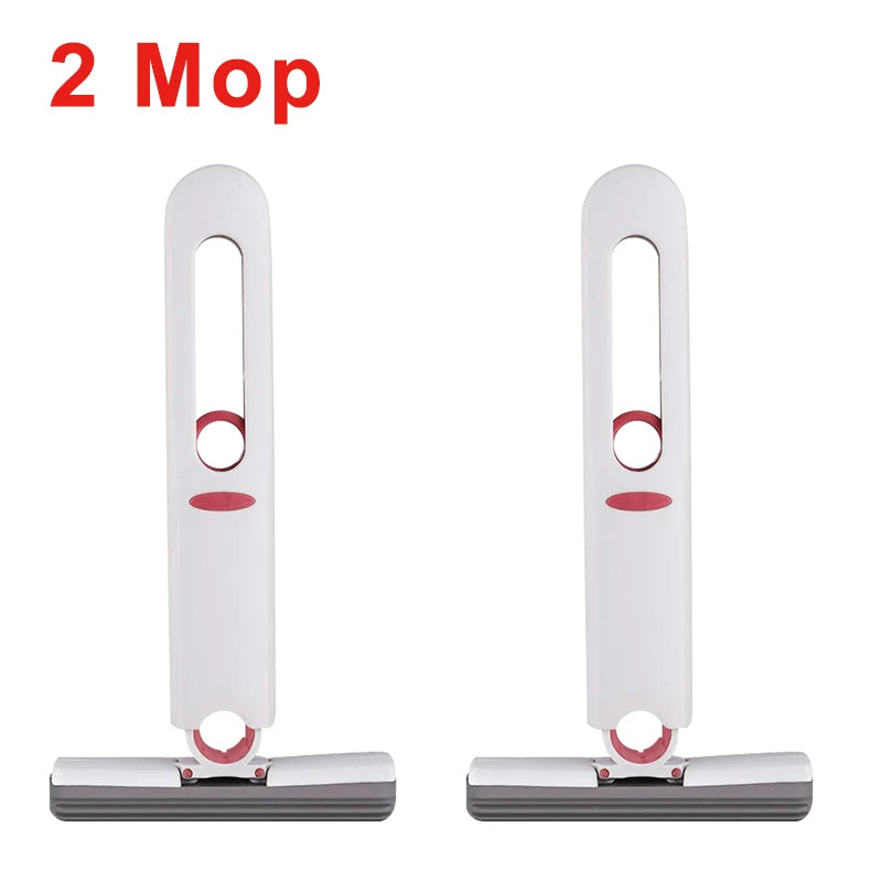 Portable Mini Mop Foldable Household Cleaning Mop Hands-free Washing for Cleaning Floor Office Window Car Cleaning Tools