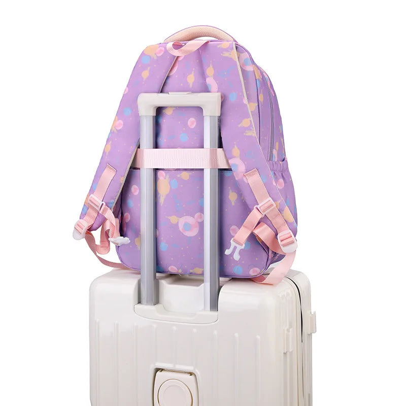 Child Girl Backpacks Primary Junior High School Bags for Girls Children Kids Bookbag Backpack 2025 Back to School Girl Schoolbag