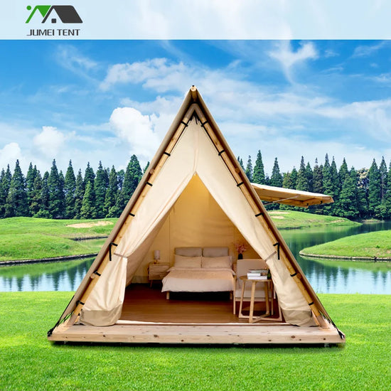 2025Hot Sale Most Cost Effective Outdoor Hunting Tents Camping Specialist Waterproof Sphagnum Camping Tents PVC Coated Fabrics