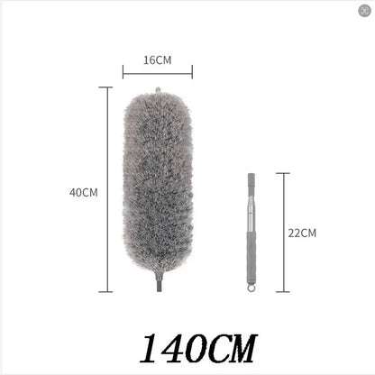 Duster Brush Household Telescopic Microfiber Gap Duster Long Handle Mop Car Furniture Cleaning Brush Household Cleaning Tool