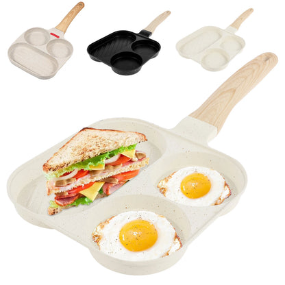 Egg Frying Eco-Friendly Non-Stick Aluminum Alloy Omelet Pan – Suitable for Gas and Induction Cookers