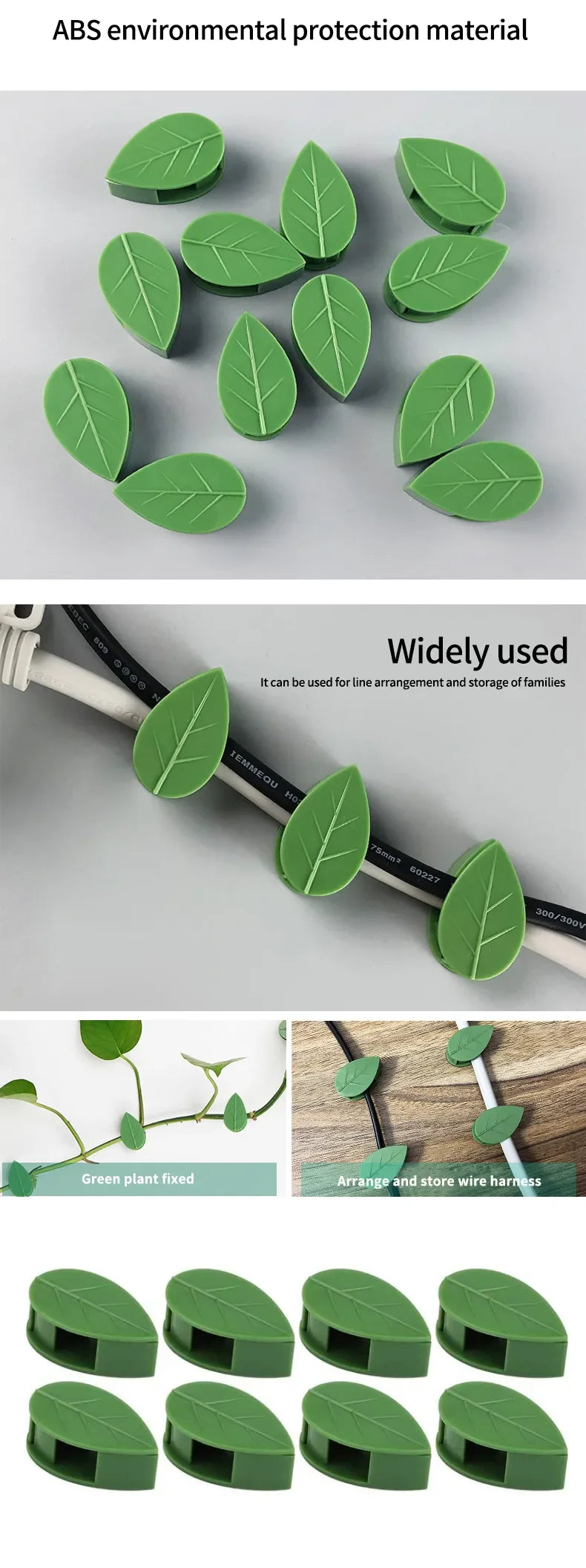 Plant Clip Invisible Plant Wall Climbing Device Vine Bracket Fixed Buckle Leaf Clip Traction Rack Garden Supplies