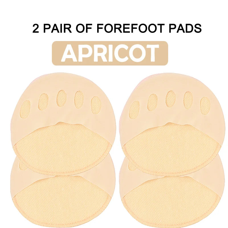 Metatarsal Pads Forefoot Pad Sponge Heel Cushion for Feet Pain Relief Women Shoe Inserts Inner Soles Foot Care Products Socks