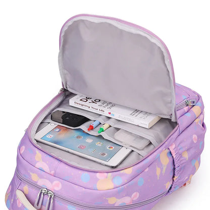 Child Girl Backpacks Primary Junior High School Bags for Girls Children Kids Bookbag Backpack 2025 Back to School Girl Schoolbag