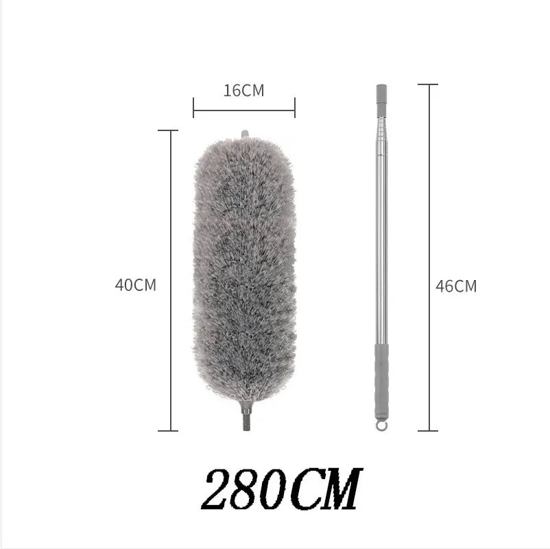 Duster Brush Household Telescopic Microfiber Gap Duster Long Handle Mop Car Furniture Cleaning Brush Household Cleaning Tool