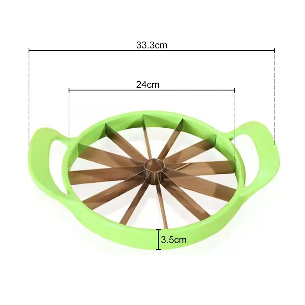 High-quality Watermelon Slicer 12 Piece Safe Fruit Cutter with Comfortable Non-Slip Handle Watermelon Slicing Tool Home Supply