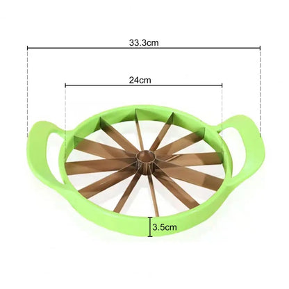 High-quality Watermelon Slicer 12 Piece Safe Fruit Cutter with Comfortable Non-Slip Handle Watermelon Slicing Tool Home Supply