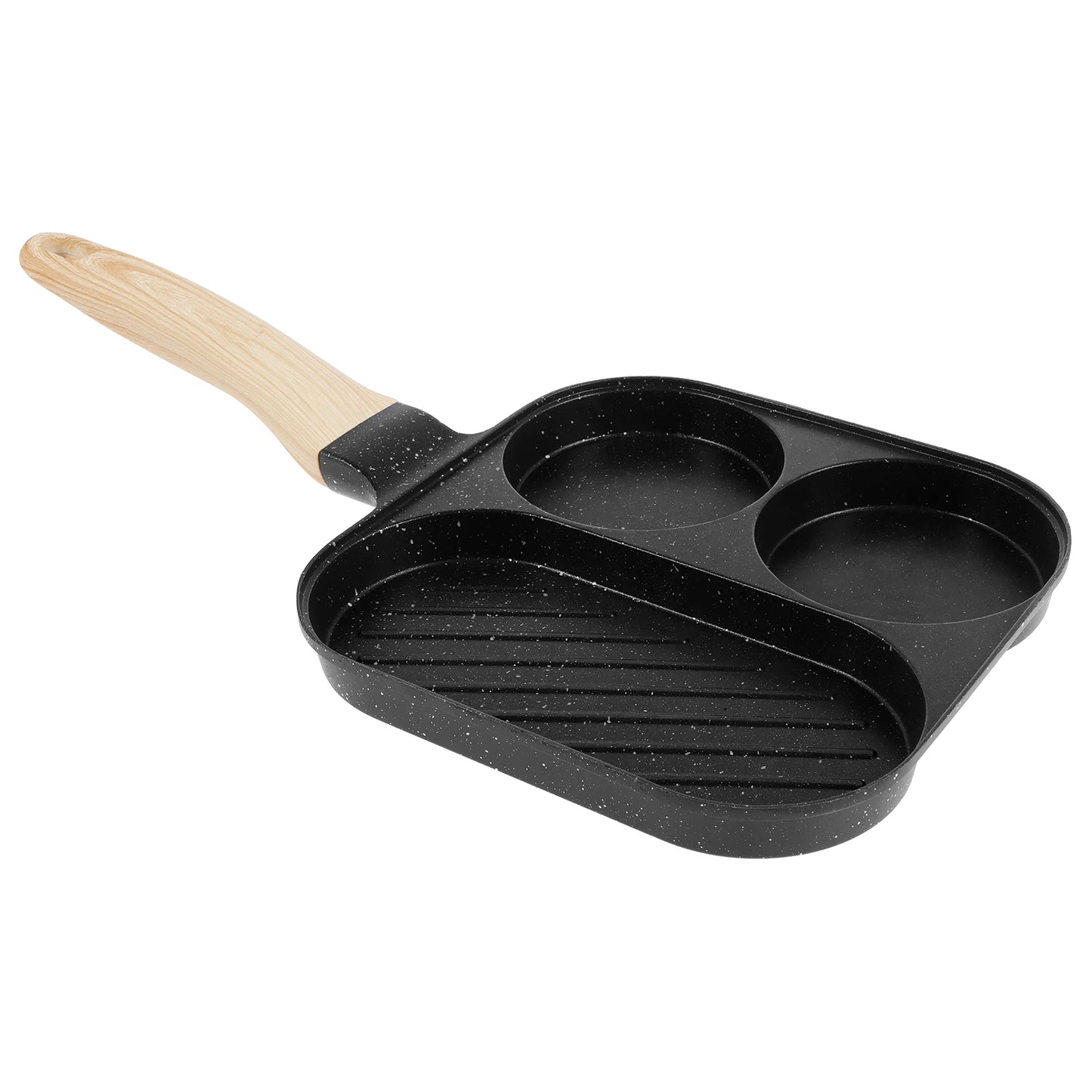 Egg Frying Eco-Friendly Non-Stick Aluminum Alloy Omelet Pan – Suitable for Gas and Induction Cookers